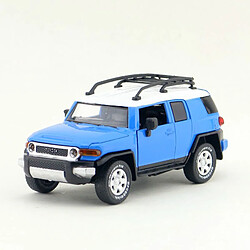 Universal Voiture jouet moulée sous pression haute simulation exquise: Shenghui modèle de voiture Toyota FJ Cruiser 1: 32 alliage modèle SUV son et lumière | modèle de voiture | modèle FJ Cruiser Toyota FJ(Bleu)