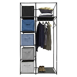 Idebox Structure armoire 5 cases et 1 penderie.