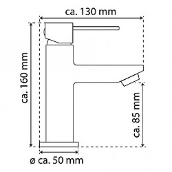 EISL Mitigeur de lavabo CALVINO chrome pas cher