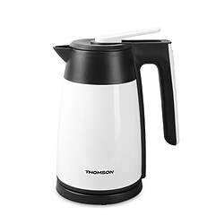 THOMSON - THKE09109W - Bouilloire Electrique Isotherme - 1,7 Litres - 2200 Watts - Coloris Blanc