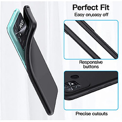 Acheter Htdmobiles Coque pour Xiaomi Redmi 10C / Poco C40 - housse etui silicone gel fine + film ecran - NOIR