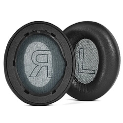 INF Oreillettes de remplacement en cuir protéiné pour Anker Soundcore Life Q20/Q20 BT Black