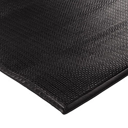 Avis Thedecofactory SKIN - Tapis en cuir noir 140x200