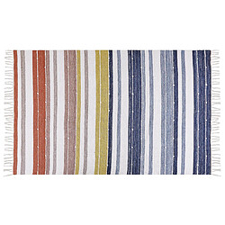 Beliani Tapis d'extérieur multicolore 140 x 200 cm TOZAKLI