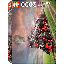 Acheter Educa Borras Educa Puzzle 2000 Pièces Locomotive à Vapeur au Thème Trains Multicolore