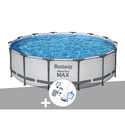 Kit piscine tubulaire Bestway Steel Pro Max ronde 4,27 x 1,07 m + Kit d'entretien