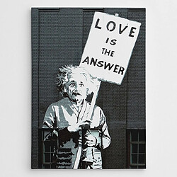 EPIKASA Impression sur Toile Banksy Einstein