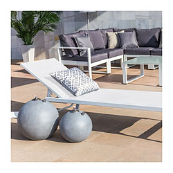 Wadiga Torche de Jardin à Huile Design Boule