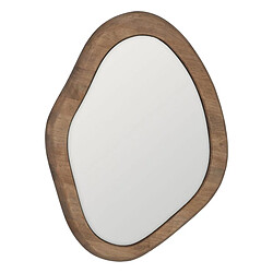 BigBuy Home Miroir mural Naturel 52,5 x 2 x 59,5 cm