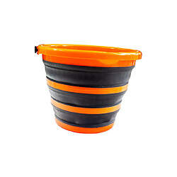 Garten PRIMUS Seau pliable, noir/orange ()