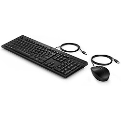 HP 225 Maus und Tastatur (kabelgebunden), Desktop-Set