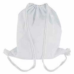 Rayher Sac de gym avec cordon 42 x 38 cm - Blanc