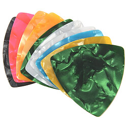 Médiators guitare - 0,46 mm - Couleurs assorties