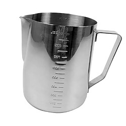 Tasse De Guirlande De Pot De Mousse De Lait De Café D'acier Inoxydable Avec La Tasse D'échelle 900ml