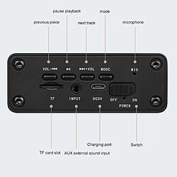 Avis Yonis Enceinte Bluetooth Bois 12W Autonomie 6H Support Micro SD AUX 3.5mm