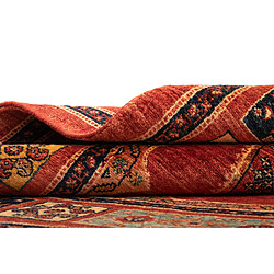 Vidal Tapis de laine 151x108 rouge Kashkuli