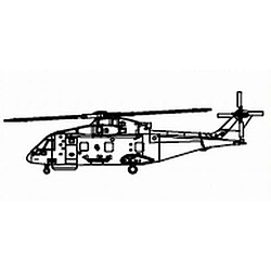 EH-101 (3 aircraft) - 1:350e - Trumpeter