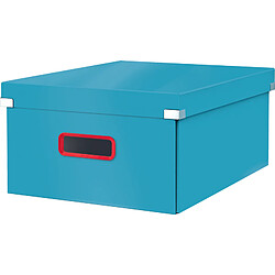 LEITZ Boîte de rangement Click & Store Cosy L, bleu ()