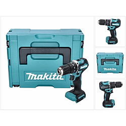 Makita DHP 487 ZJ 18 V Perceuse-visseuse à percussion sans fil 40 Nm Brushless + Makpac - sans batterie, sans chargeur