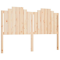 vidaXL Tête de lit 156x4x110 cm Bois massif de pin