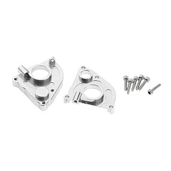 Couvercle De Boîtier De Boîte De Vitesses Central En Métal Pour Axial SCX24 AXI90081 1/24 RC Cars Argent pas cher