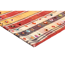 Vidal Tapis de laine 217x163 orange Jajim