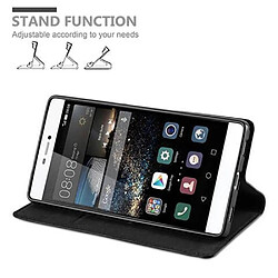 Cadorabo Coque Huawei P8 Etui en Noir pas cher