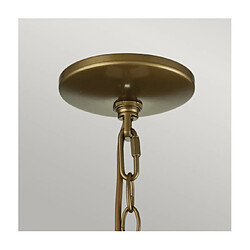 Elstead Lighting Suspension extérieur Redding Verre,Aluminium Bronze vieilli peint