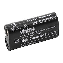 vhbw Batterie remplacement pour Ricoh DB-50 pour appareil photo reflex (1520mAh, 3,6V, Li-ion)