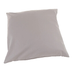 Acheter Housse de coussin de canapé en coton de couleur unie 45x45cm gris