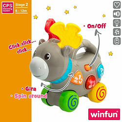 Jouet à tirer Winfun Élan 17 x 17 x 7,5 cm (6 Unités) pas cher