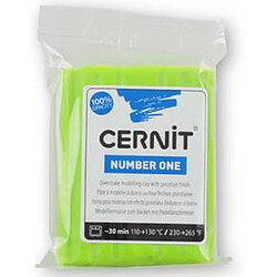 Pâte Cernit n°1 56 g Vert anis (601) - Cernit