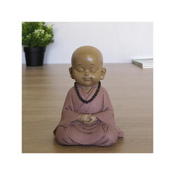 Statuette zen Bouddha 4 - L 8,4 x l 6,5 x H 10,5 cm pas cher