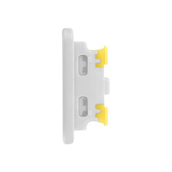 Avizar Clappio Bouton Power pour Samsung Galaxy A54 et A34 Blanc