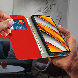 Acheter Avizar Housse Xiaomi Poco F3 / Xiaomi Mi 11i Porte-carte Support Vidéo Rouge