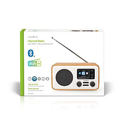 Avis Radio Wi-Fi internet Conception de table Bluetooth® DAB + FM Internet 2.4 " Écran couleur 7 W Télécommandé