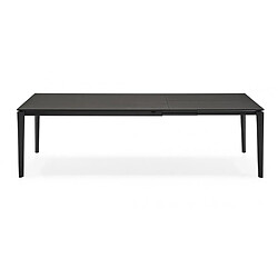 Avis Inside 75 Table extensible 10 couverts PENTAGON FAST 260 cm pieds métal plateau céramique noir