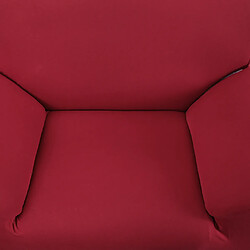 Spandex Extensible Sofa Canapé Couvercle Du Boîtier De Siège Slipcover Décor à La Maison Rouge # 2 pas cher