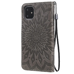 Avis Wewoo Coque Étui en cuir PU avec empreinte horizontale à motif de tournesol pour iPhone 11 support et fentes cartes portefeuille et lanière