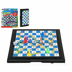 BigBuy Fun Jeu de société Snakes & Ladders 21 x 8,5 cm