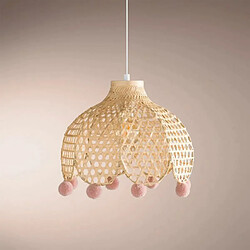 Atmosphera, Createur D'Interieur Suspension Campagne en bambou D28cm Beige - ATMOSPHERA