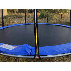 JARDIéco Trampoline Cronos Ø 3,66 m Bleu - Jardideco pas cher