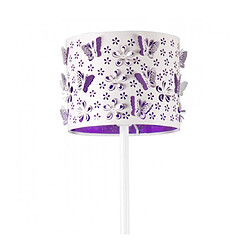 Avis Lumière Lampadaire TITILLA Métal Blanc,Violet