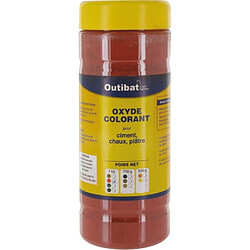 Colorant pour ciment synthétique - Oxyde colorant - Rouge vif - 1 Kg - OUTIBAT