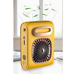 Avis Ventilateur de Taille Portable 10000MA Climatisation USB Cou Suspendu Mini Ventilateur Ventilateur d'extraction Sports De Plein Air Climatisation B