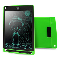 Wewoo Tablette graphique vert Portable 8.5 pouces LCD Écriture Dessin Graffiti Électronique Pad Message Conseil Papier Brouillon avec Stylo, CE / FCC / RoHS Certifié