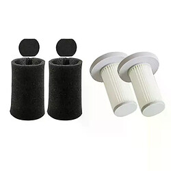 Kit de pièces de rechange pour aspirateur à main Xiaomi Deerma DX700, filtre Hepa et éponge, 2 jeux d'accessoires