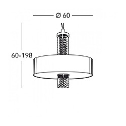 Acheter Luminaire Center Suspension moderne EMOZIONE chrome 6 ampoules