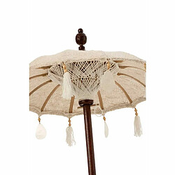 Acheter Paris Prix Parasol Déco Pompons & Coquillages 90cm Beige