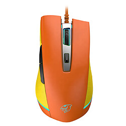 Universal Souris Gaming Ergonomique Optique Programmable (Noir) PMW3335 Accélération 40G Gamer Cable Mouse PC/Laptop Games | Mouse (Orange)